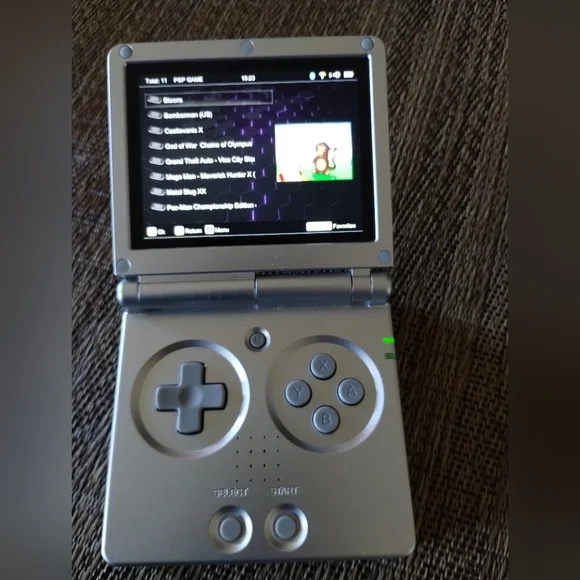 Anbernic RG35XX SP Flip Linux Handheld Game Console GBA 64GB card. - Picture 5 of 8